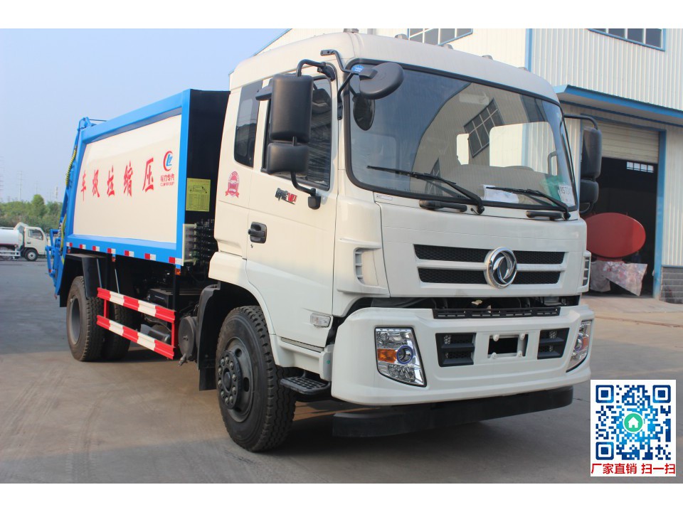 东风御虎10方垃圾压缩车
