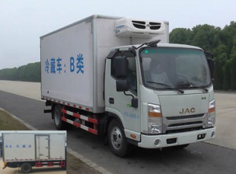 程力集团江淮4.2米冷藏车