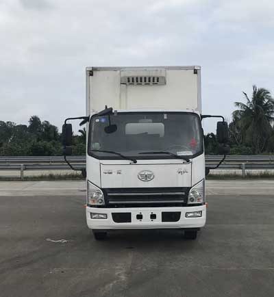 解放虎V锡柴125马力4.2米冷藏车