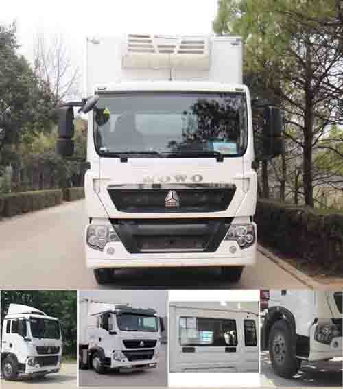 重汽豪沃7.8米冷藏车