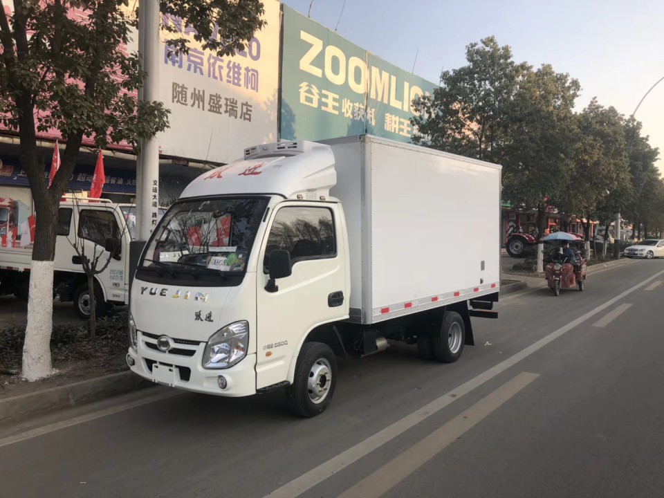 跃进小福星S50Q汽油版3米5程力小型冷藏车 (4)