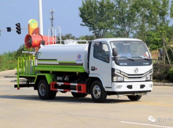 【程力产品推荐】环境卫士—（国六）东风D6圆罐喷雾车