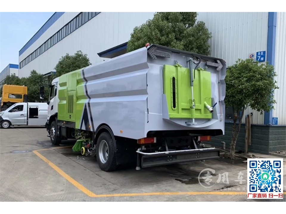 程力东风天锦kr16方洗扫车