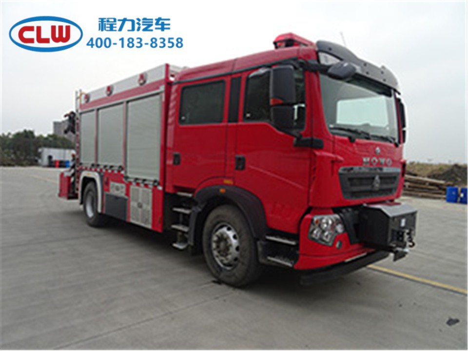 程力CLW5140TXFJY80/HW抢险救援消防车