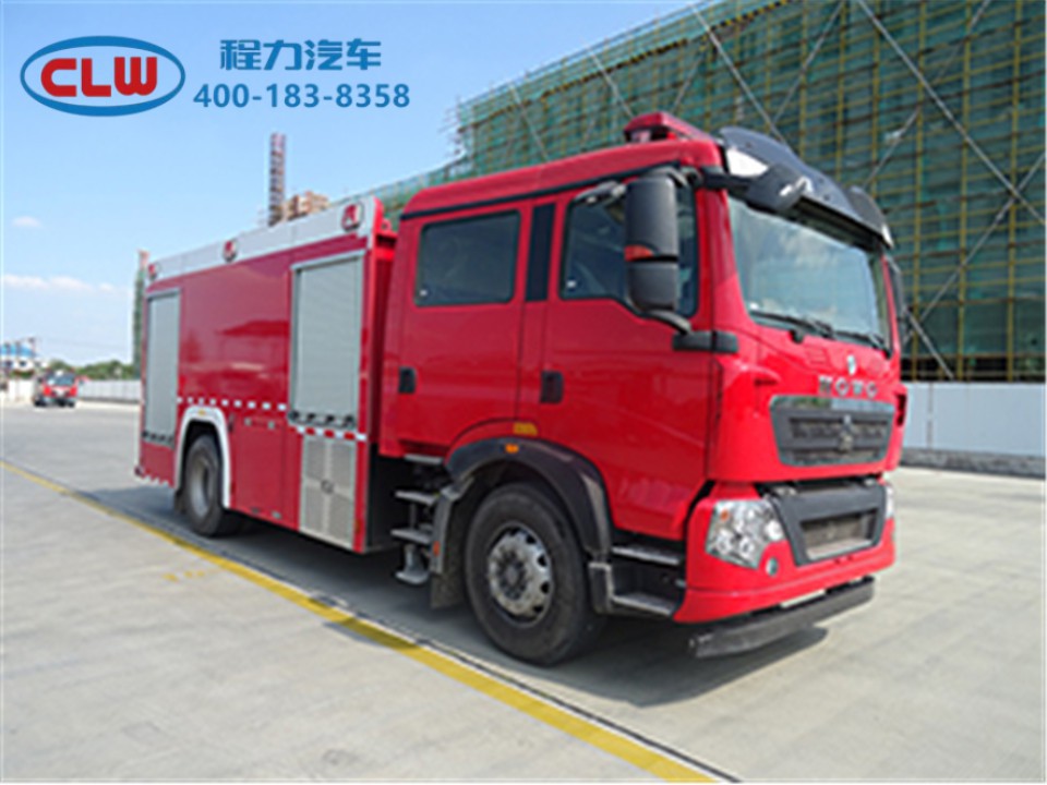 程力CLW5190GXFPM80/HW泡沫消防车